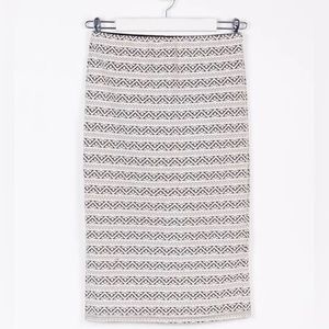 Stradivarius knitted pencil skirt size L